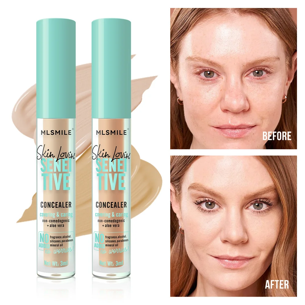 Face Eye Makeup Concealer Waterproof High Coverage Makeup Base Concealer Shadowing Eye Occhiaie Correttore Cosmetici Per Il Trucco
