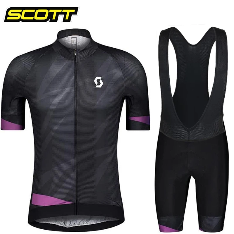 Maglia Da Ciclismo Mens Summer Quick Dry Suit Clothes 2023 Maglie Mtb Scott Shirt Sports Set Shorts Uomo Short Uniform Abbigliamento