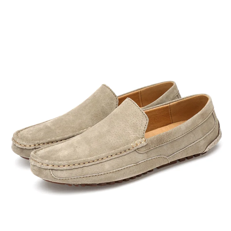 Mocassini Uomo In Pelle Scamosciata Lusso 2022 Scarpe Casual Per Uomo Scarpe Da Barca Scarpe Da Uomo Fatte A Mano Slipon Scarpe Da Guida Mocassini Mas