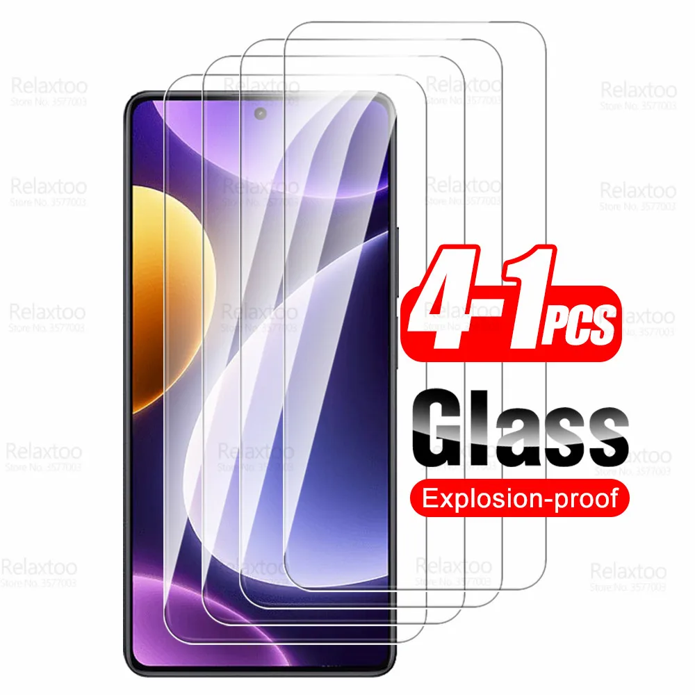 1-4 Pezzi Di Vetro Temperato Protettivo Per Xiaomi Redmi Note 12 Turbo Readmi Note12 Note12Turbo 12 Turbo 5G Pellicola Protettiva Per Schermo