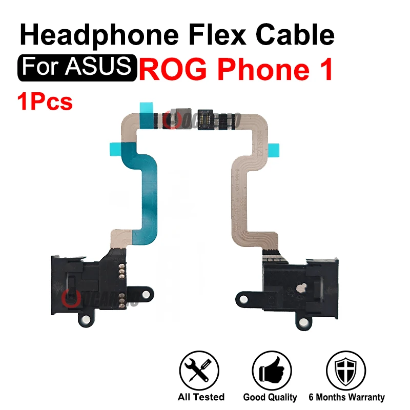 Per Asus Rog Phone 1 Rog1 Zs600Kl Foro Per Auricolari Jack Per Cuffie Cuffie Audio Flex Cable Parti Di Ricambio