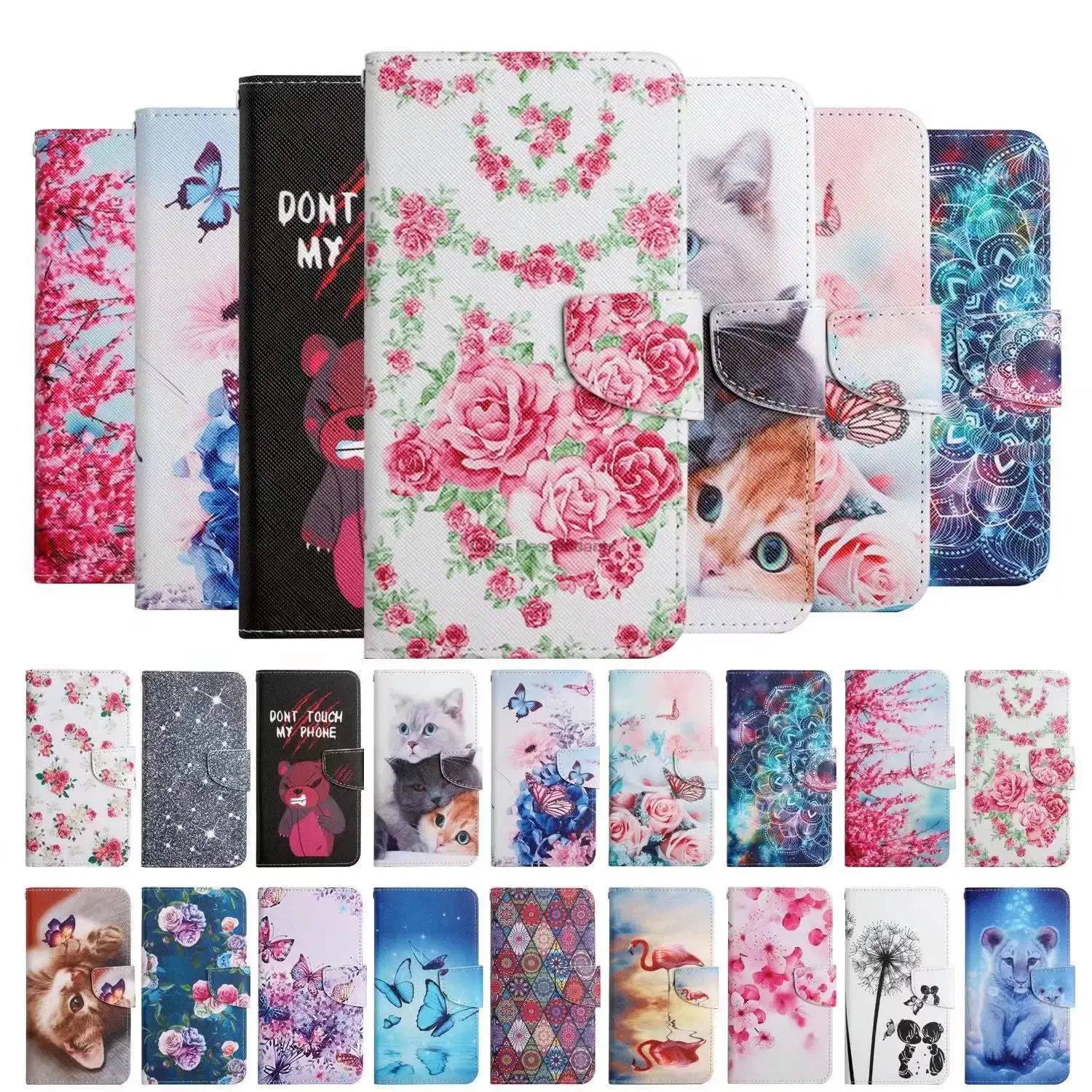 For Huawei Y6P Leather Case On For Coque Huawei Y6P Y6 P Med-Lx9 Med-Lx9N 6.3 Inch Cover Flip Wallet Phone Cases Huawei Y6P Y6 P