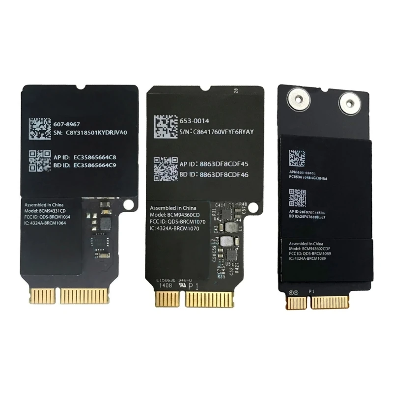 Scheda Aeroportuale Adattatore Rete Wireless Per A1418, A1419 2012-2019 Bcd94331Cd, Bcm94360Cd, Bcm943602Cdp Scheda