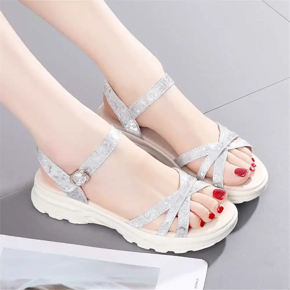 Silvery Size 37 Mules Sandali Slipper Shoes Best Seller 2024 Per Le Donne Sneakers Sport Top Grade What Snackers