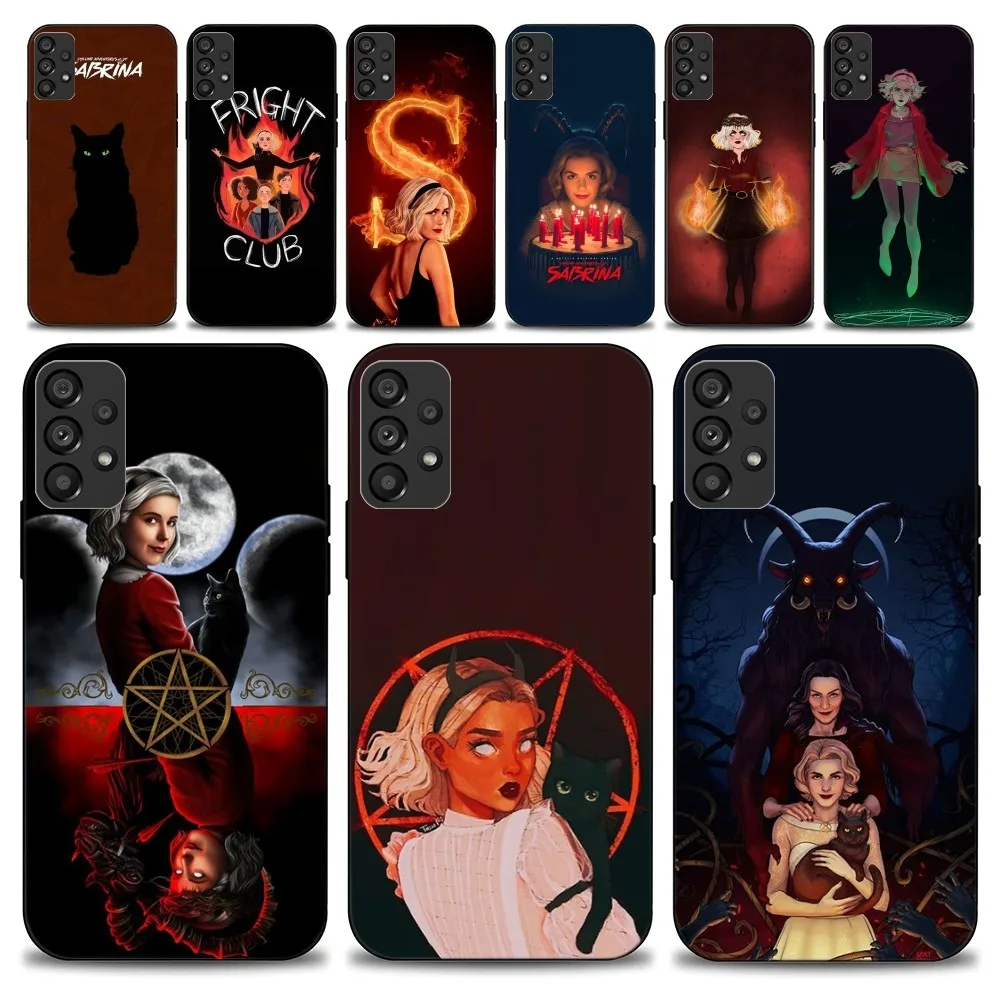 S-Sabrinas La Custodia Per Telefono Stellman Little Witch Per Samsung Galaxy S22 S23 Ultra S21 S20 Fe Plus Note 20 Soft Cover