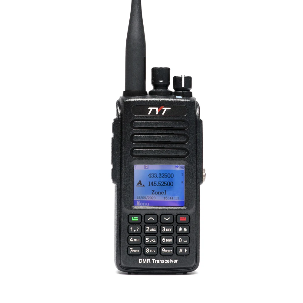 Tyt Md-Uv390 Plus Walkie Talkie 10W Aes128/256 Arc4 Crittografia Ip67 Vhf/Uhf Dmr Radio Digitale A Lungo Raggio Md-Uv390 Aggiornato Vers