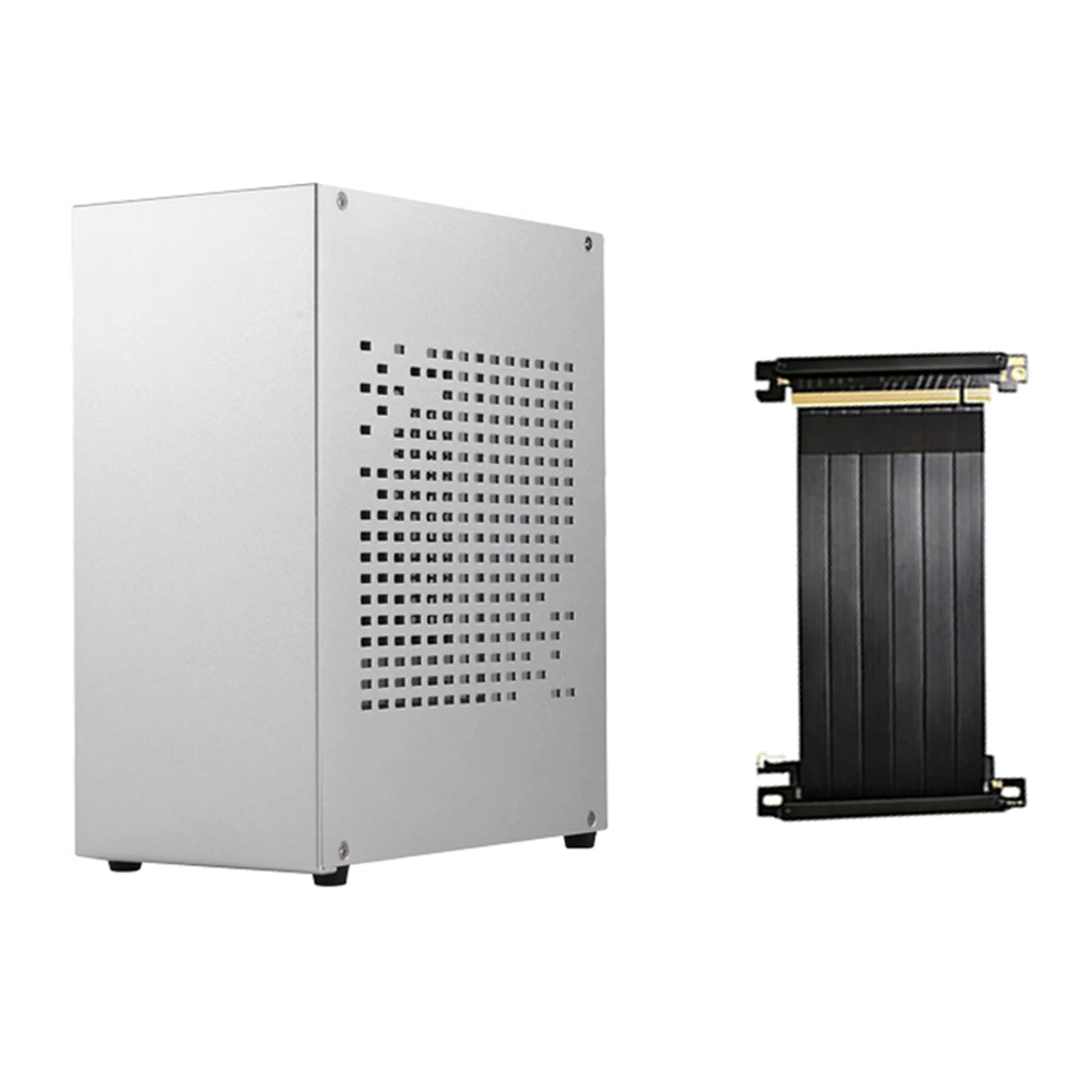A07 Mini Itx Computer Case Chassis Htpc Host Case Usb3.0 Itx Enclosure Con Estensione Della Scheda Grafica