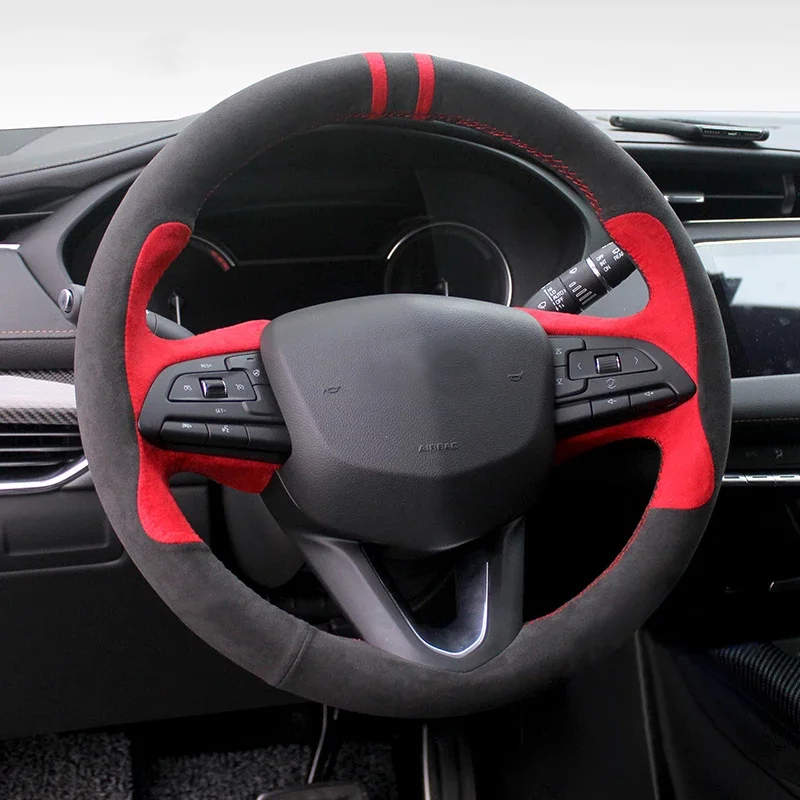 Coprivolante Per Auto In Alcantara Per Cadillac Xt4 2019 Accessori Interni Parti Coprivolante