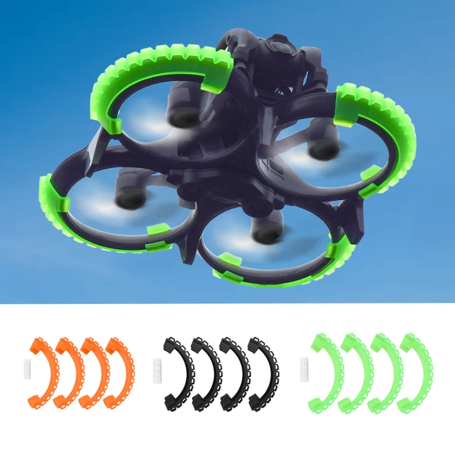 Coperchio Della Lama Dell'Elica Avata Dron Anello Anti-Collisione Manicotto Anti-Caduta Puntelli Protezione Protezione A 360 Gradi Per Accessorio Dji 