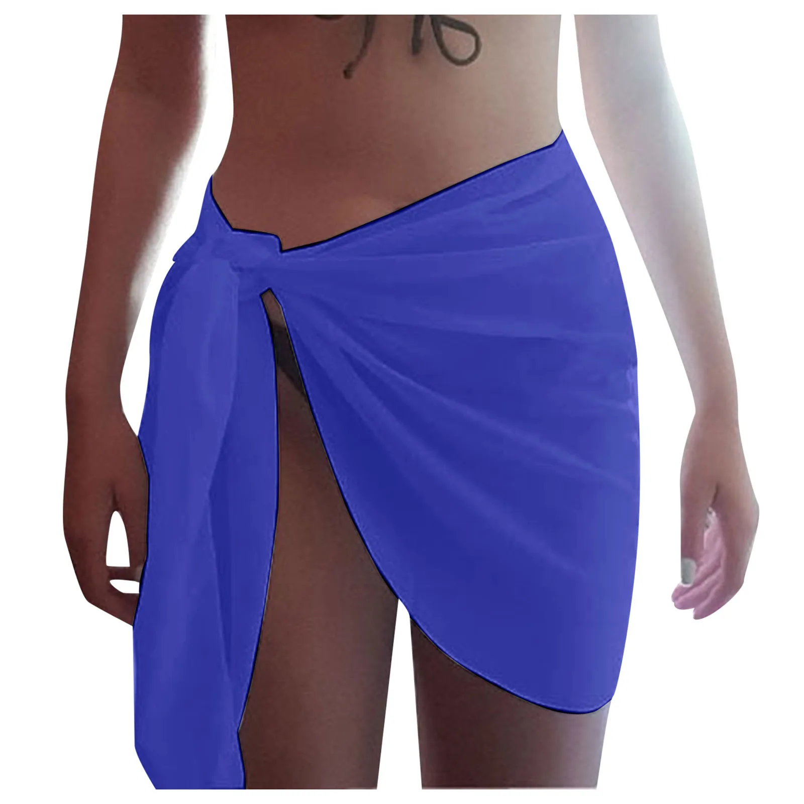 Copricostume Trasparente Da Donna Copricostume Da Bikini In Tinta Unita Copricostume Da Bagno Copricostume Estivo Da Sarong Hawaiano Copricostume Da B