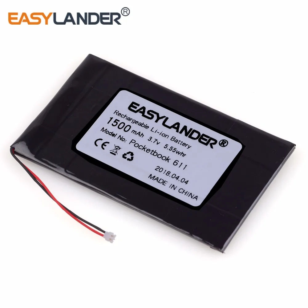 Easylander 1500Mah Li-Polymer Batteria Per Pocketbook 601,Pocketbook 611,Pocketbook 613, Pocketbook 623, Pocketbook 625, E-Book