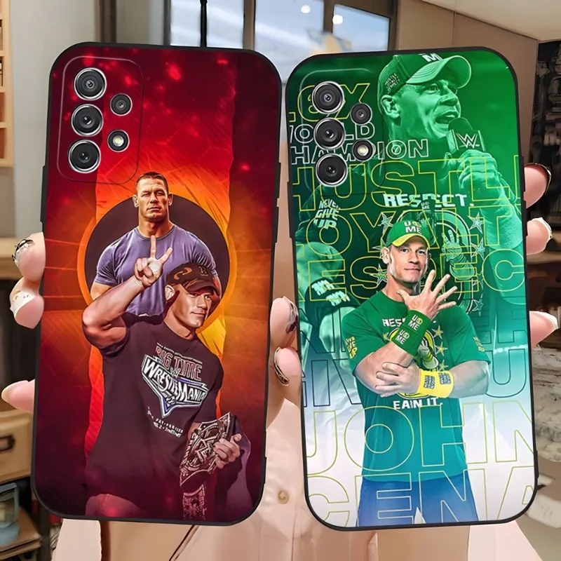 Wrestling Star John Cena Custodia Per Telefono Per Samsung A14 A34 A54 A13 A31 A21 A02 A33 A22 A53 A52 A73 A32 A50 A20 A40 A23 Cover Posteriore