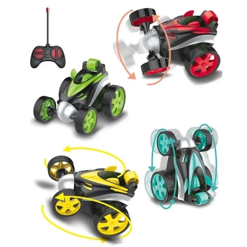 New Stunt Rc Car 360 Rotazione Corpo Resistente Alle Collisioni Rc Cars Drift Tumbling Electric Wireless Rc Cars Toys