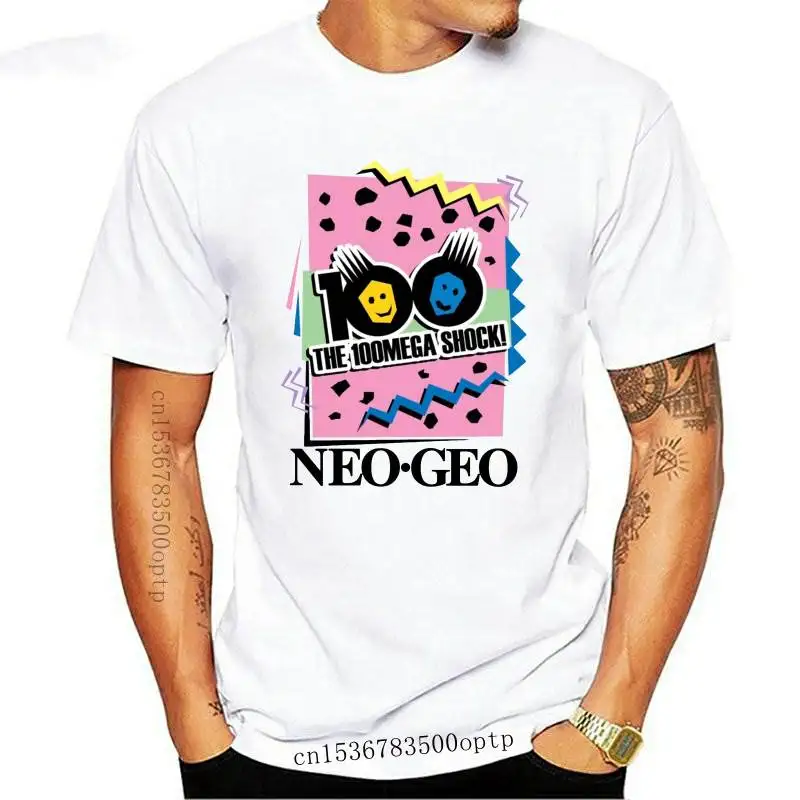 Camiseta Para Hombre Neo Geo 100Mega Shock, Nueva, Camiseta Estampada Unisex, Camisetas, Top