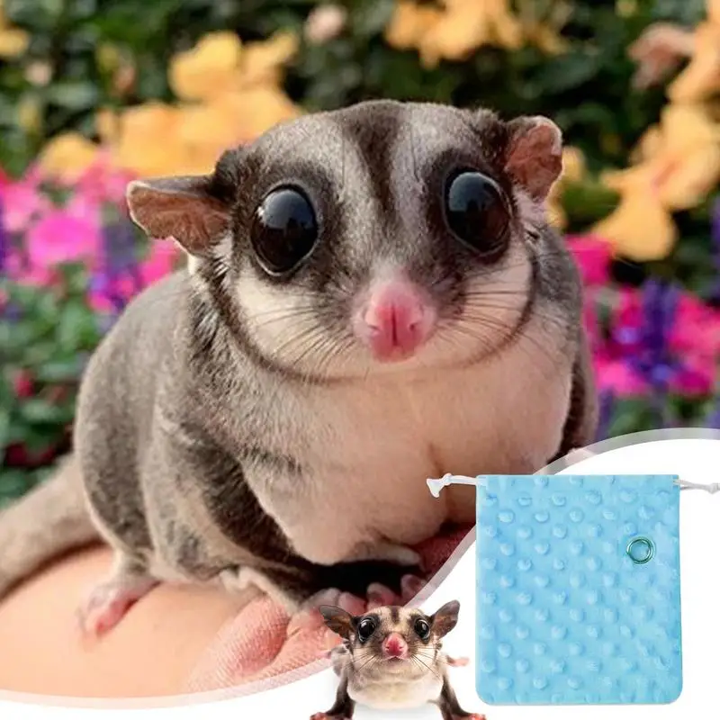 Sugar Glider Bonding Pouch Confortevole Nest Bed Carrier Bag Per Sugar Gliders Bonding Carry Pouch Criceti Scoiattoli Forniture