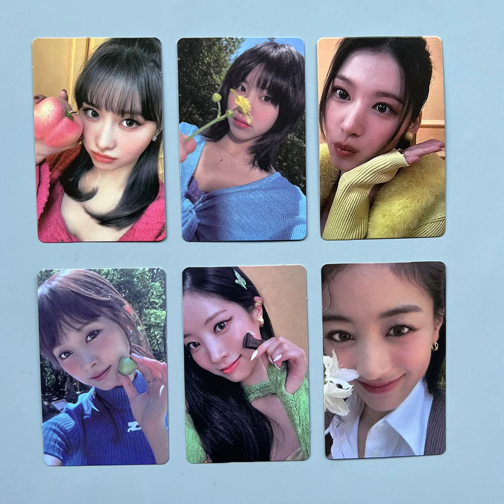 Due Volte Nuovo Album Tra 1 E 2 Lomo Cards Photo Cards Twice Fans Collection Gift Cards Nayeon Jeongyeon Momo Sana Jihyo