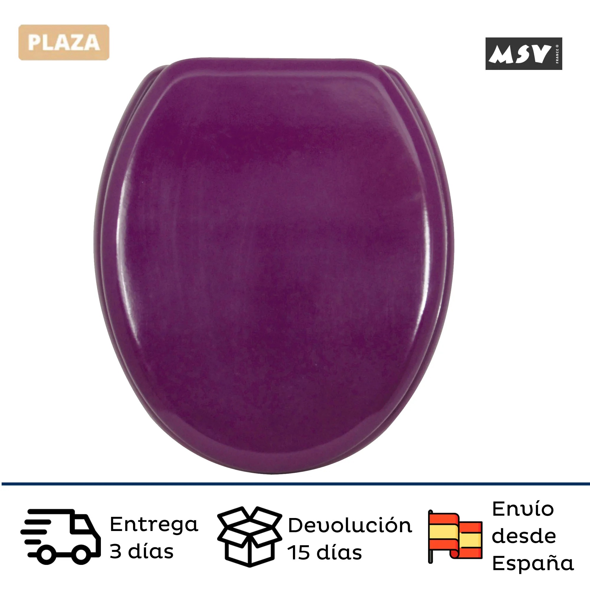 Coperchio Wc Msv-Viola. Sedili Wc