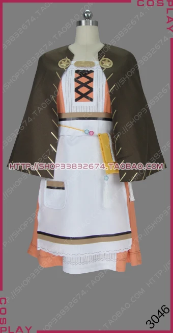Emblema Del Fuoco Eco: Ombre Di San Valentino Villager Mahe Efi Outfit Dress Cosplay Costume S002
