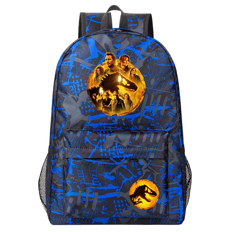 Jurassic World Dominion Bambini Studenti Zainetto Di Alta Qualità Jurassic Park Print School Bag Per Ragazzo Nuovi Uomini Zaino