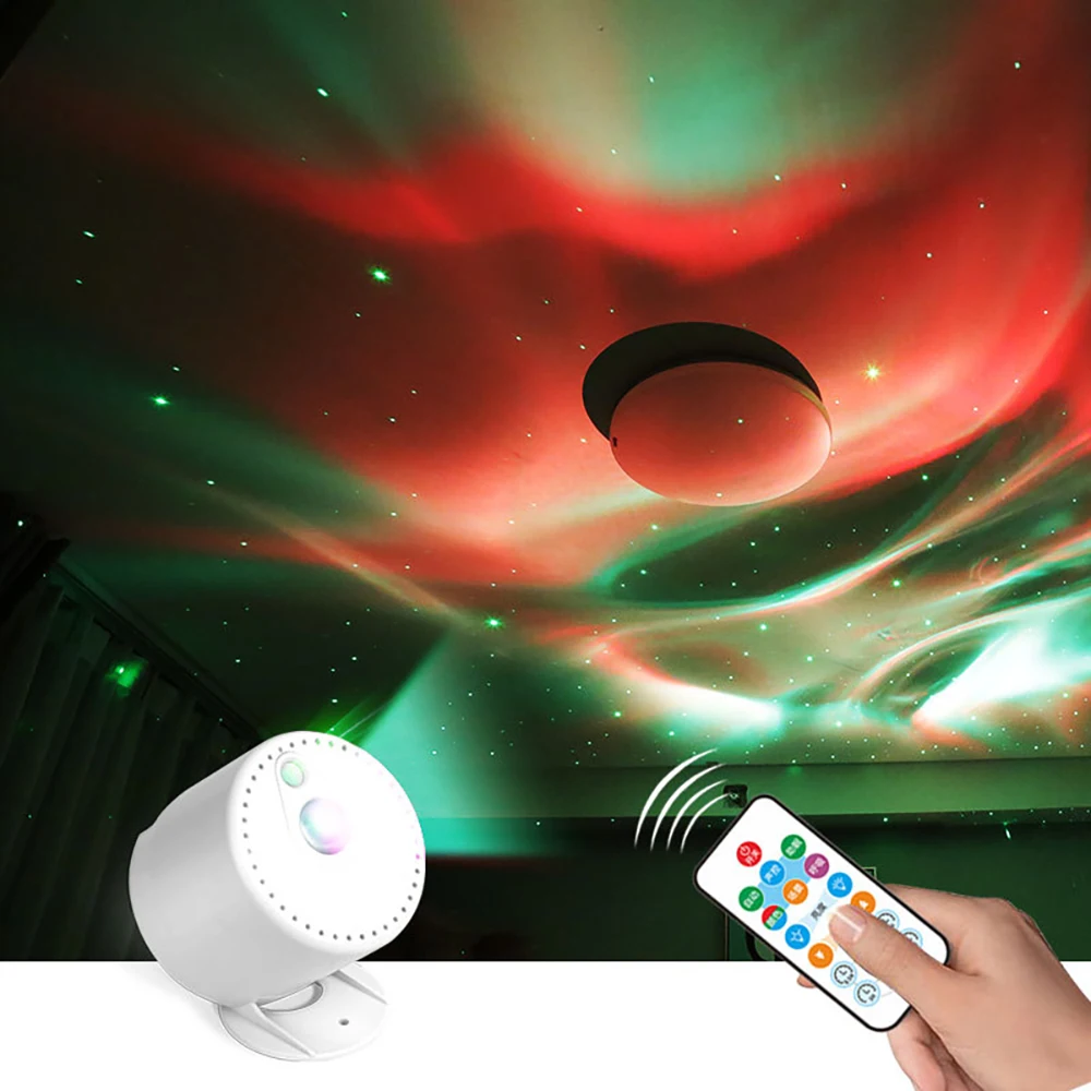 Led Starry Sky Projection Light Wedding Stage Gathering Family Holiday Laser Light Usb Bedroom Sleep Full Sky Star Pattern Light