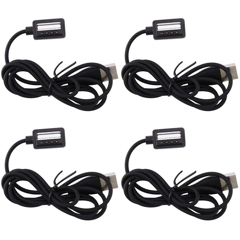 Cavo Di Alimentazione Di Ricarica Usb Magnetico 4X Per Suunto 9/ Spartan Ultra/Spartan Ultra Hr/Spartan Sport/Spartan Sport Hr (3.3Ft)
