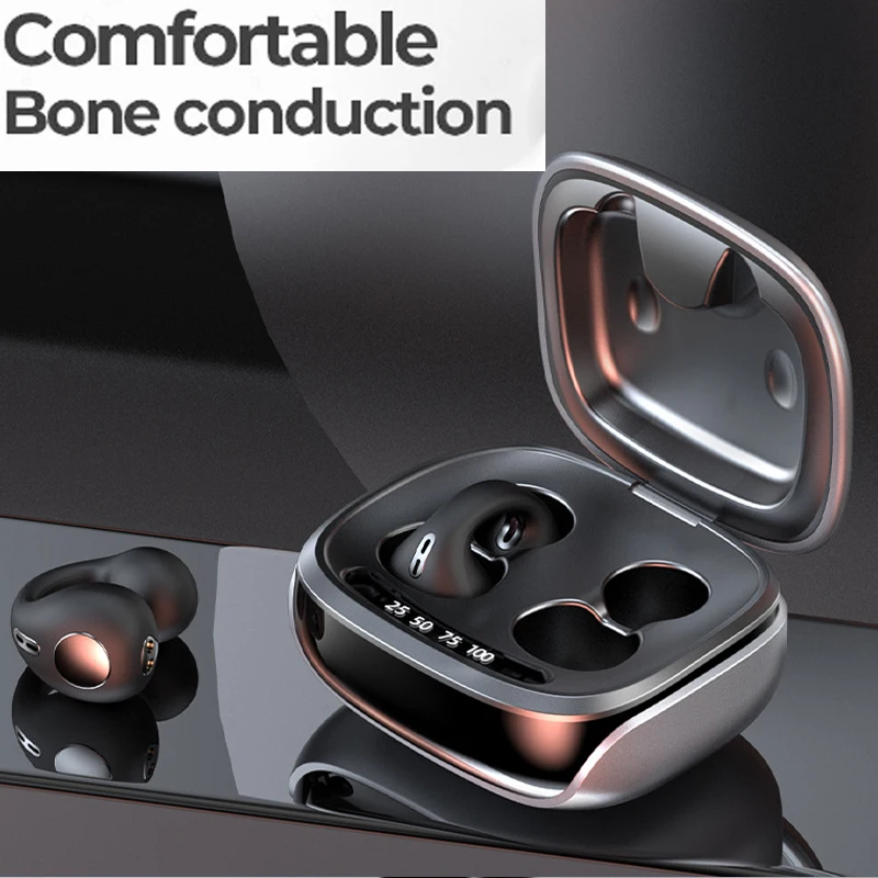 Cuffie Wireless Tipo Di Orecchino A Conduzione Ossea Sport Clip Ear Tws Bluetooth Per Oneplus Nord N10 One Plus Nord N100 1 + Nord