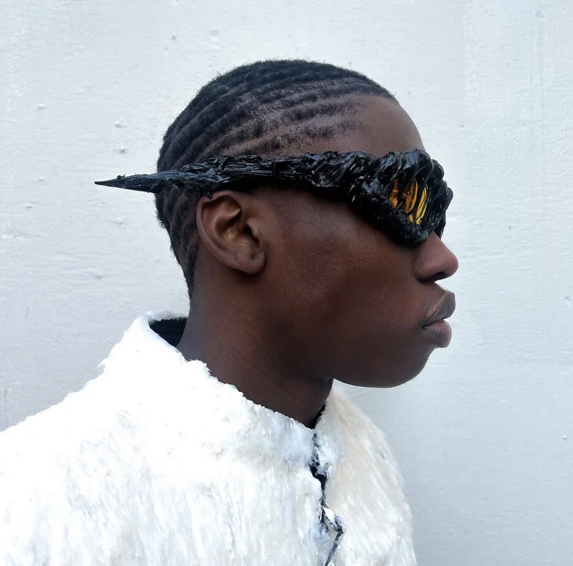 Hand-Customised Glue Sunglasses The Same As Hubane Street Avant-Garde Men'S And Women'S Pioneer Sunglasses Cosplay