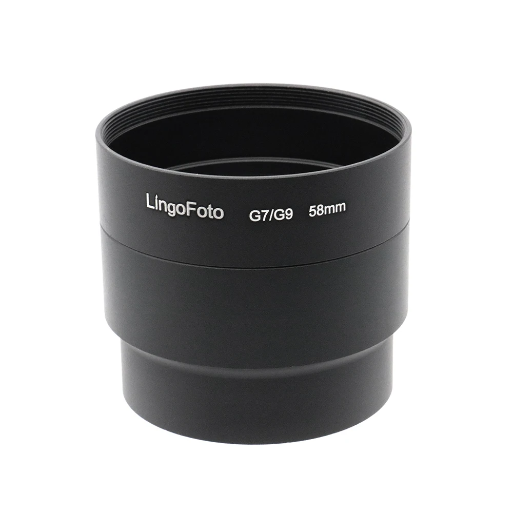 58Mm Filter Adapter For Canon Powershot G9 Or G7 Lc8350