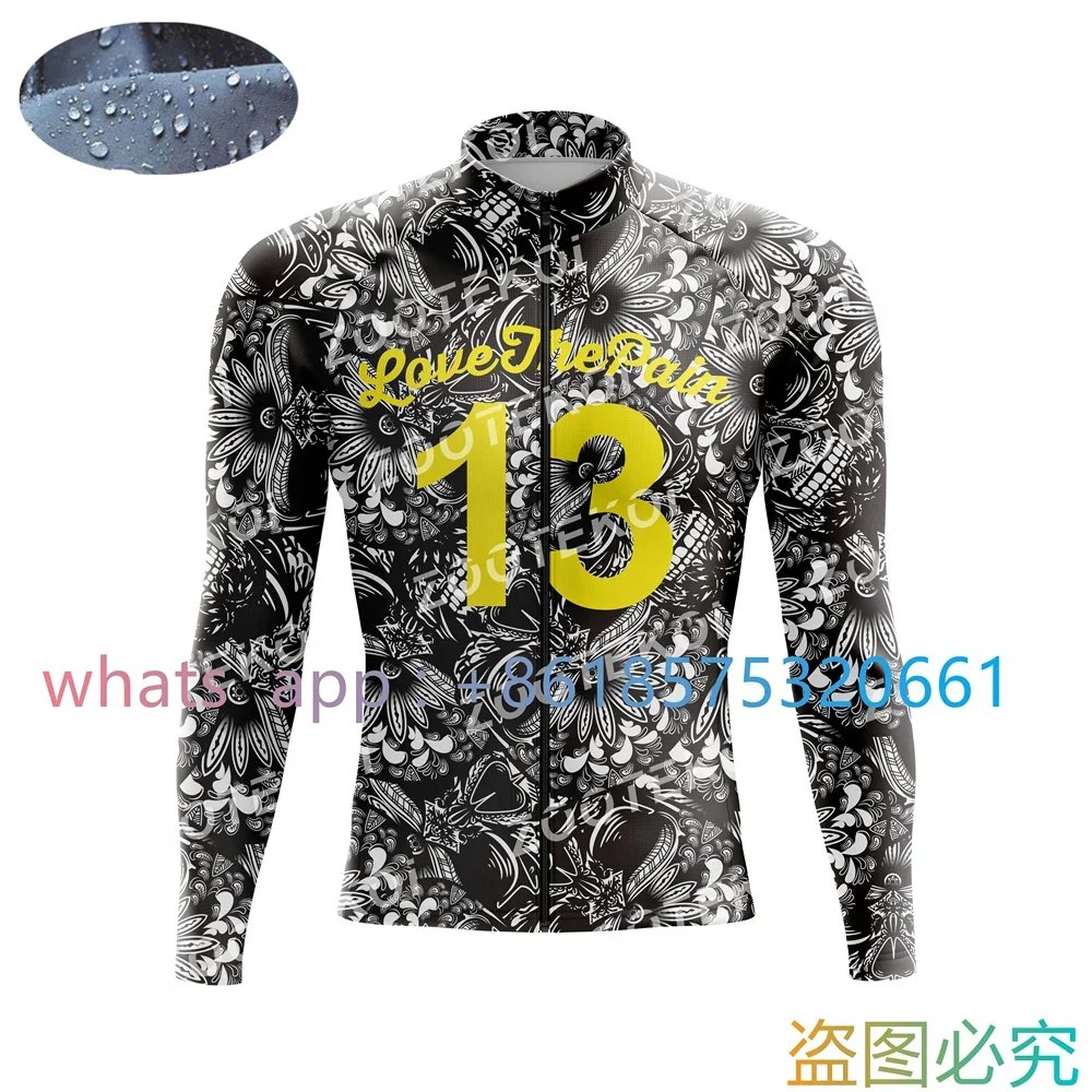 Love The Pain Pro Team Riding Windbreaker Slopline Bicycle Parabrezza Jacket Unisex Impermeabile Ultralight Windbreaker Waterproof