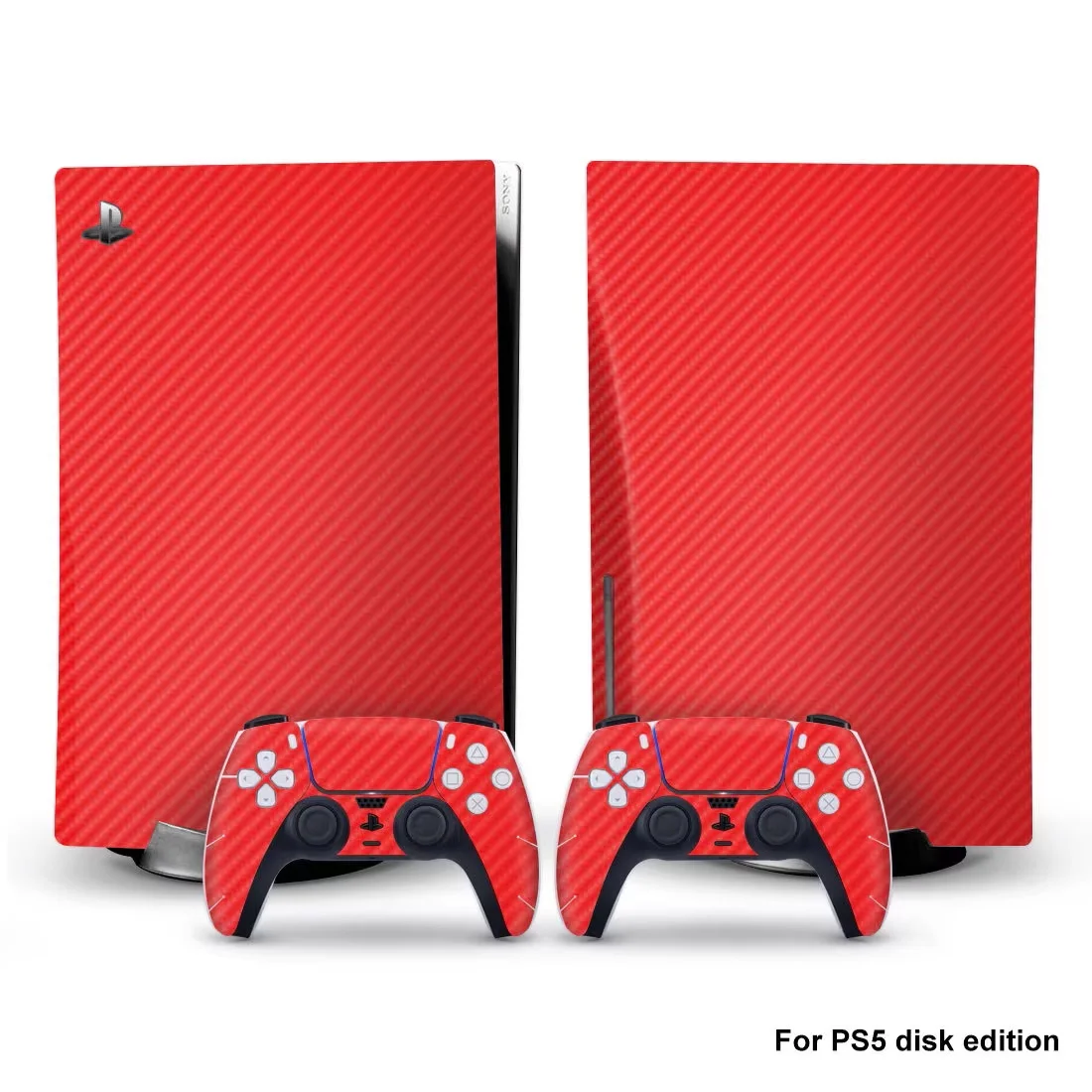 Adesivi Per Laptop In Pelle Di Carbonio Per Sony Playstation 5 Ps5