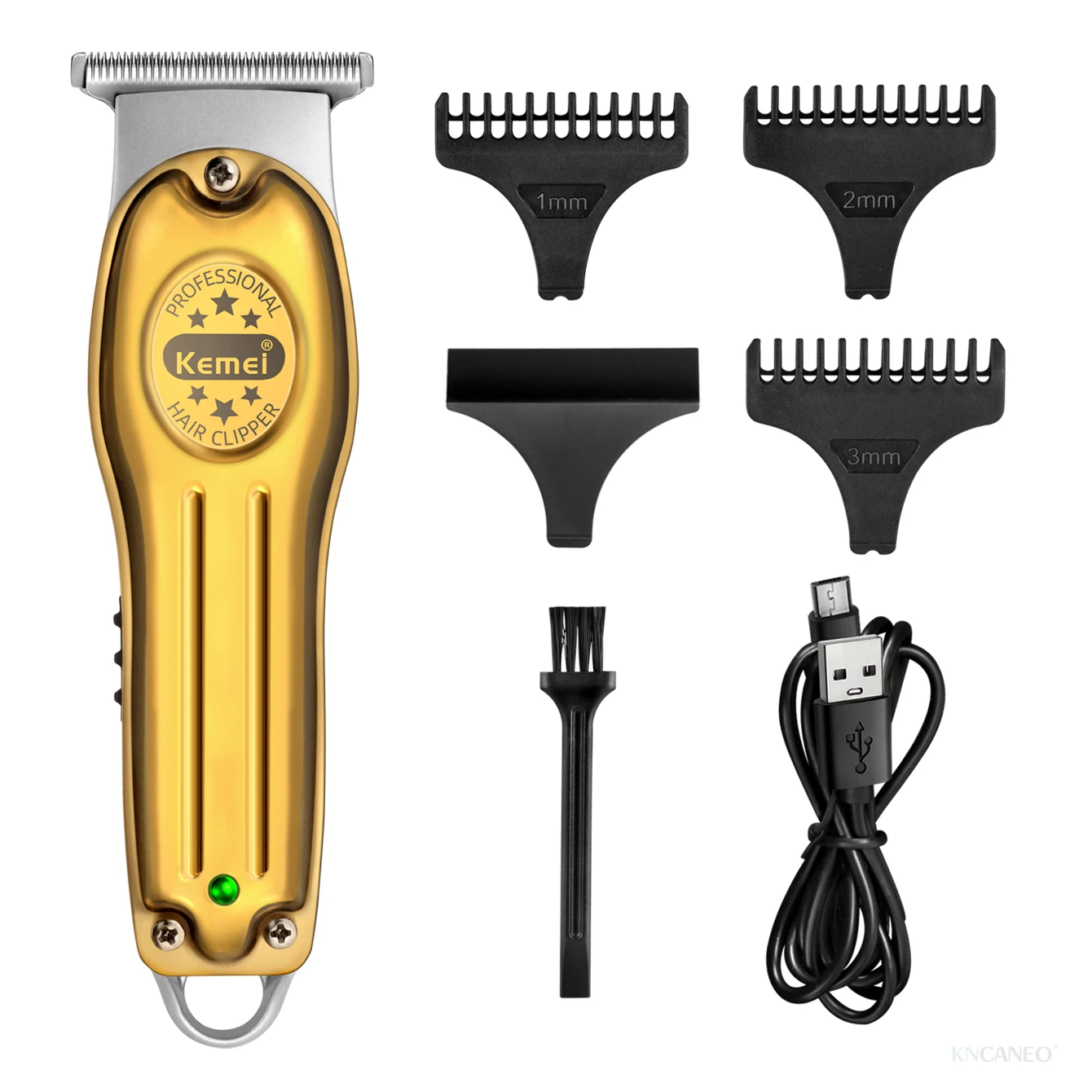 Kemei Professional Hair Trimmer Tagliacapelli Elettrico Da Uomo Ricaricabile Barber Cordless Hair Cutting Machine Per Bareheaded