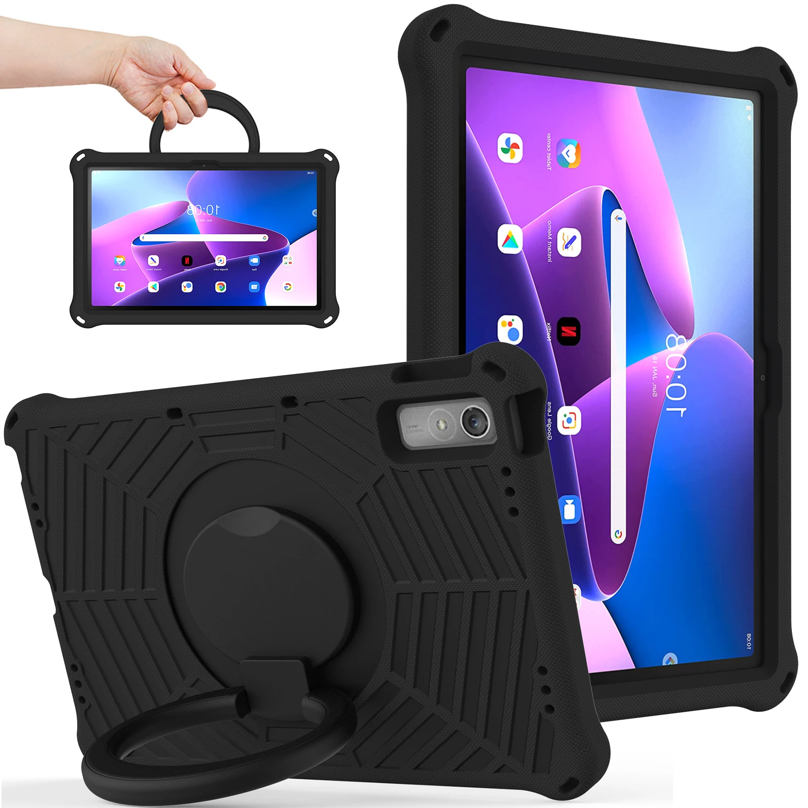 Custodia In Eva Per Bambini Per Lenovo Tab P11 Gen 2 - Multitra Direction Supporto Stabile Per Tablet Lenovo Tab P11 Pro /Lenovo Pad Pro 11.5"