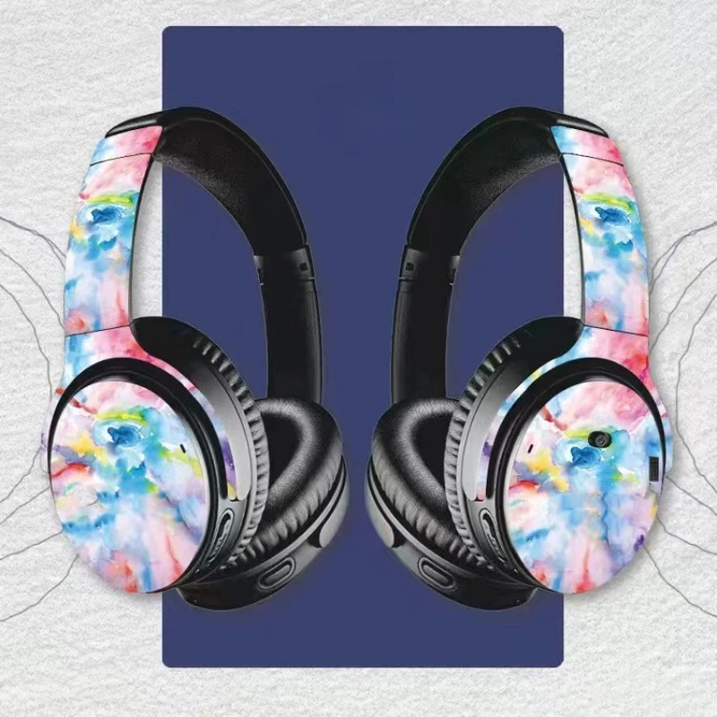 Adesivo Avvolgente In Vinile Universale Colorato Per Bose Qc 35 45 Cover Per Cuffie 45 Qc 35 Pellicola Protettiva Per Cuffie Wireless