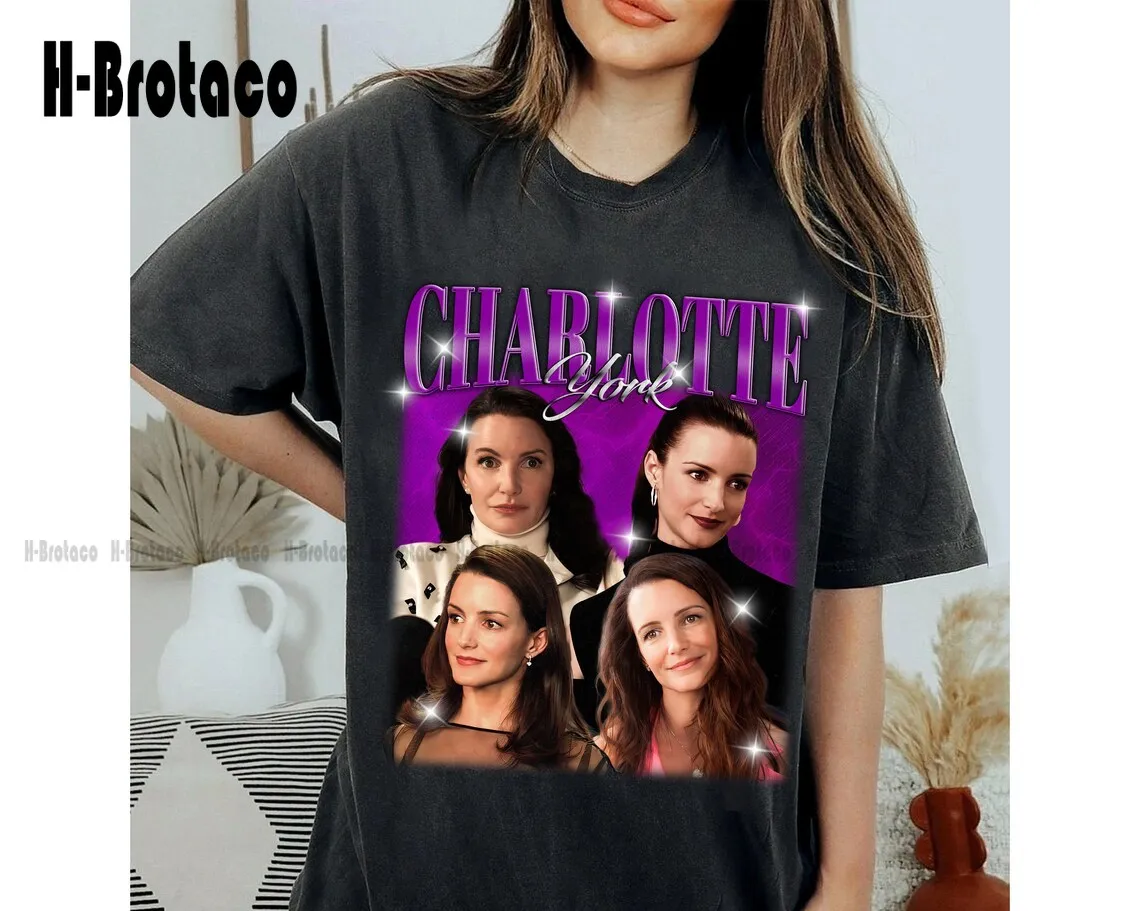 Camicia Charlotte York, T-Shirt Vintage Charlotte York, T-Shirt, Unisex, Charlotte York