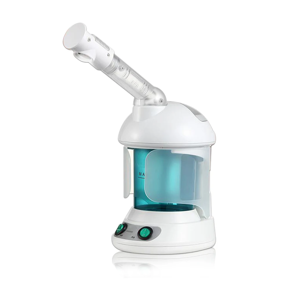 Hot Mist Face Vaporizzatore Vaporizzatore Facciale Umidificatore Riscaldato Face Moisturizer Vaporizzatore Spruzzatore Sauna Salon Idratazione Strumen