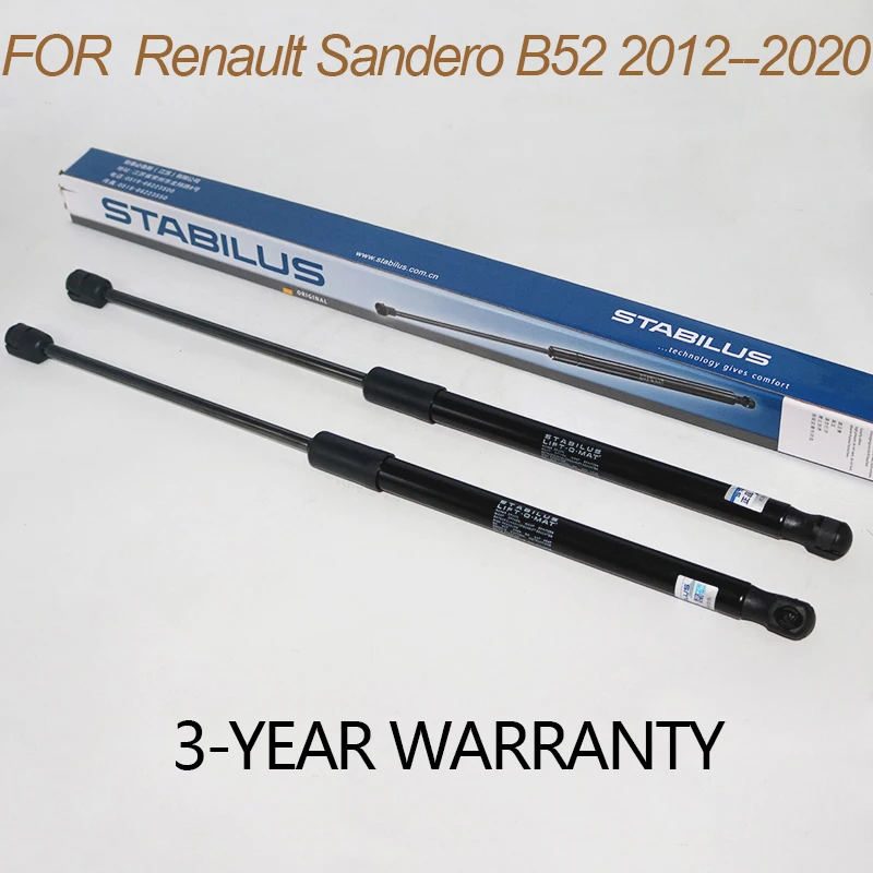 Puntoni Originali Per Dacia Renault Sandero B52 2012-2020 Hatchback Portellone Posteriore Boot Lift Support Ammortizzatore Molle A Gas