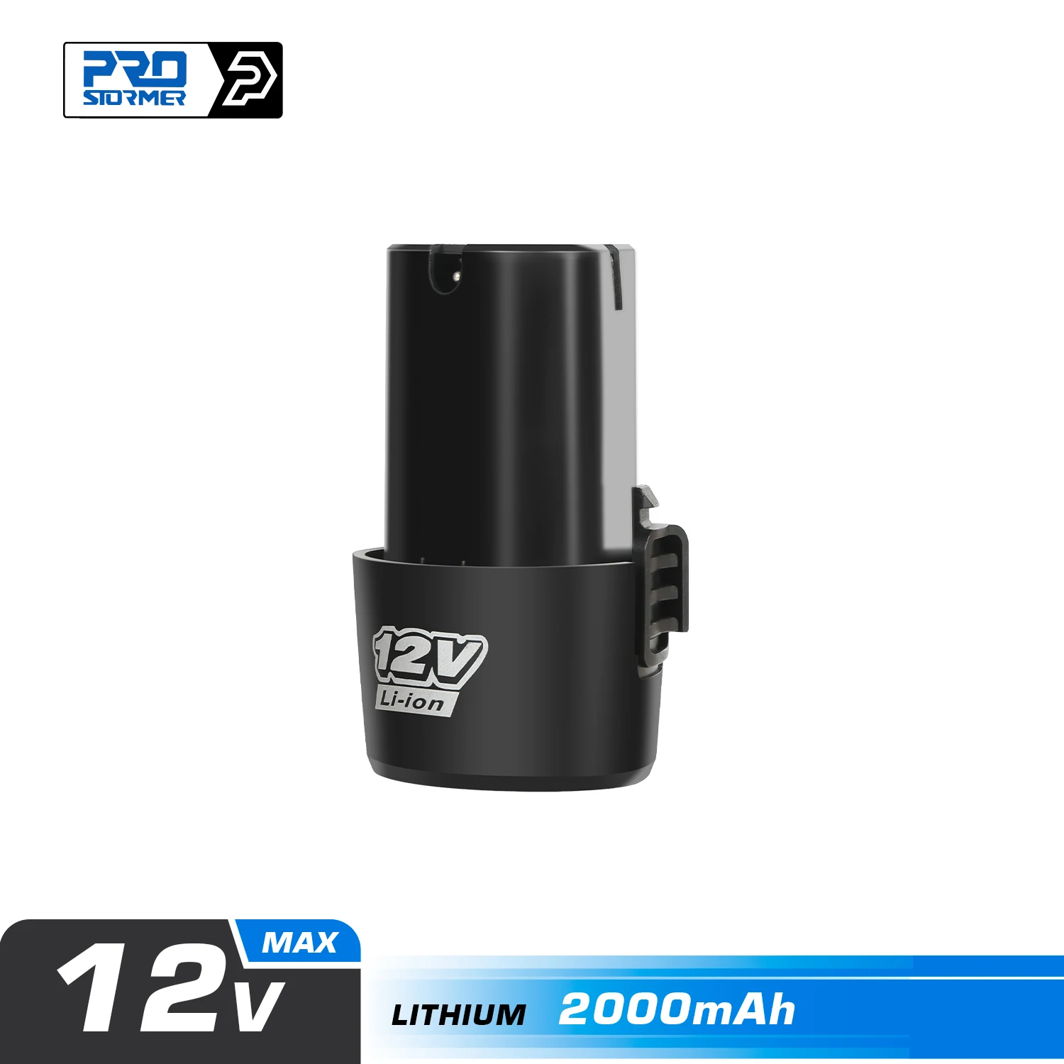 Batteria Al Litio Ricaricabile 12V Per Smerigliatrice Angolare 2000Mah Di Prostormer
