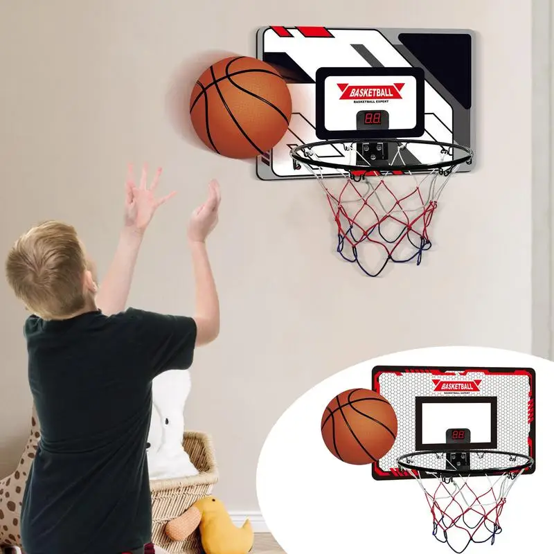 Mini Canestro Da Basket Per Bambini Canestro Da Basket Indoor Con Punteggio Automatico Con Set Da Basket Divertente Gioco Sportivo Regalo Per Ragazzi 
