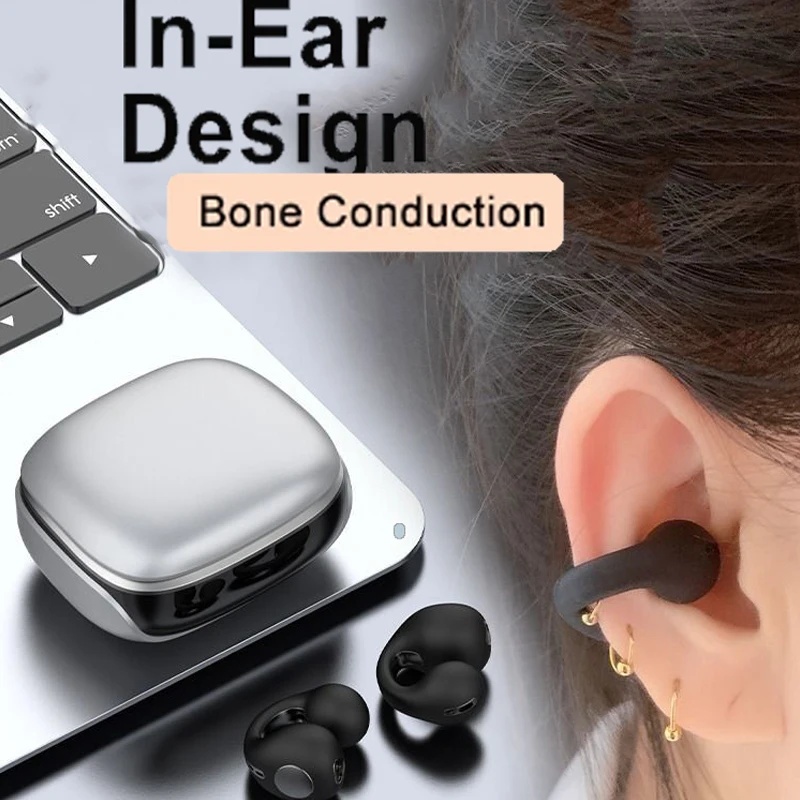 Earclip Fone Tws Auricolari Auricolari Wireless Bluetooth-Compatibile Per Tcl L10 Pro Samsung Galaxy A5 Cubot Note 20 Pro Cubot Note