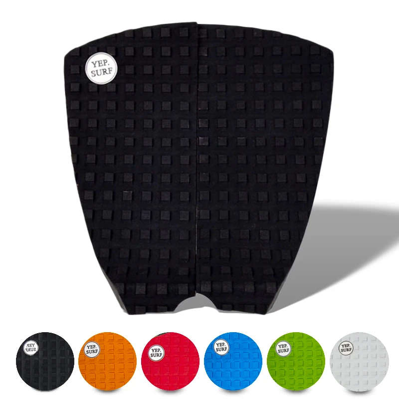 2 Pezzi Surf Pads Eva Surfboard Traction Pads 3M Colla Grip Surf Tail Pads Per Sup Antiscivolo Surfboard Pads Multicolor