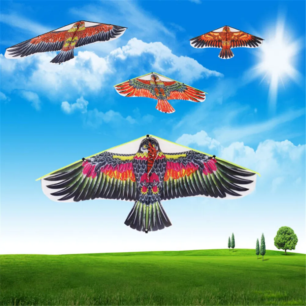 1Pc 1.02M Golden Eagle Kite Games Bird Kite Weifang Aquilone Cinese Flying Dragon Hcx Spedizione Veloce