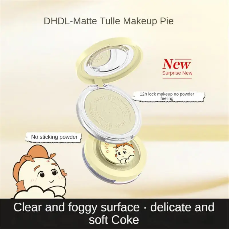 Dragon Year Limited Makeup Powder Cake Soft Focus Natural Compact Powder Oil Control Clear Setting Powder Cosmetici A Lunga Durata