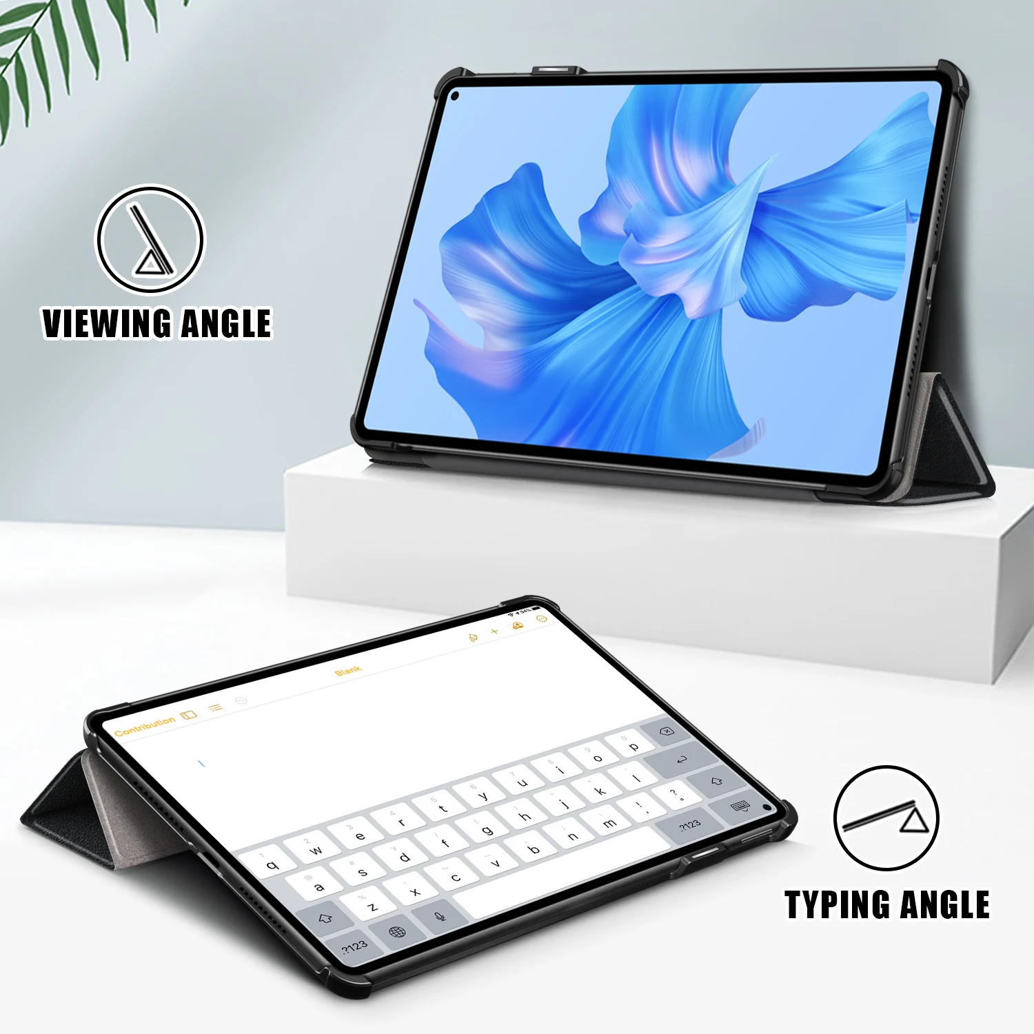 Funda Per Huawei Matepad Pro 11 2024 Custodia Pieghevole In Pelle Verniciata Per Huawei Mate Pad 11 2022 11 "Smart
