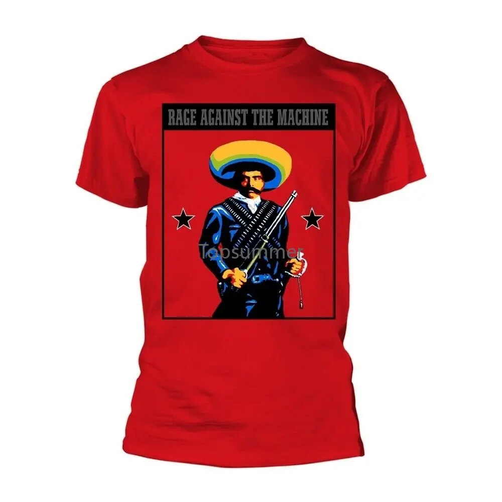 Rage Contro La Macchina Zapata Tee T-Shirt Uomo Unisex