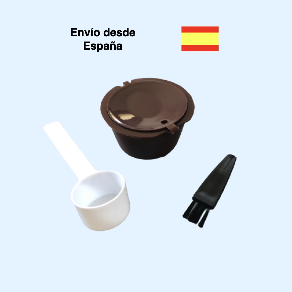 Capsula Riutilizzabile Nescafe Dolce Gusto Cucchiaio Ricaricabile Pennello Cafe