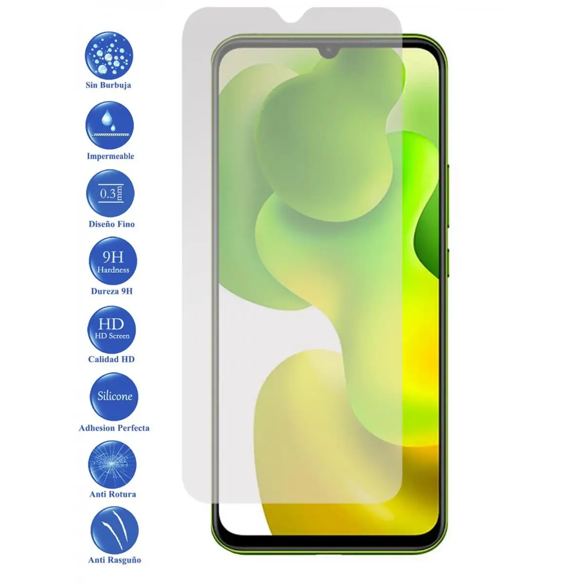 Proteggi Schermo In Vetro Temperato Xiaomi Mi 10 Lite 9H Per Movil - Todotumovil