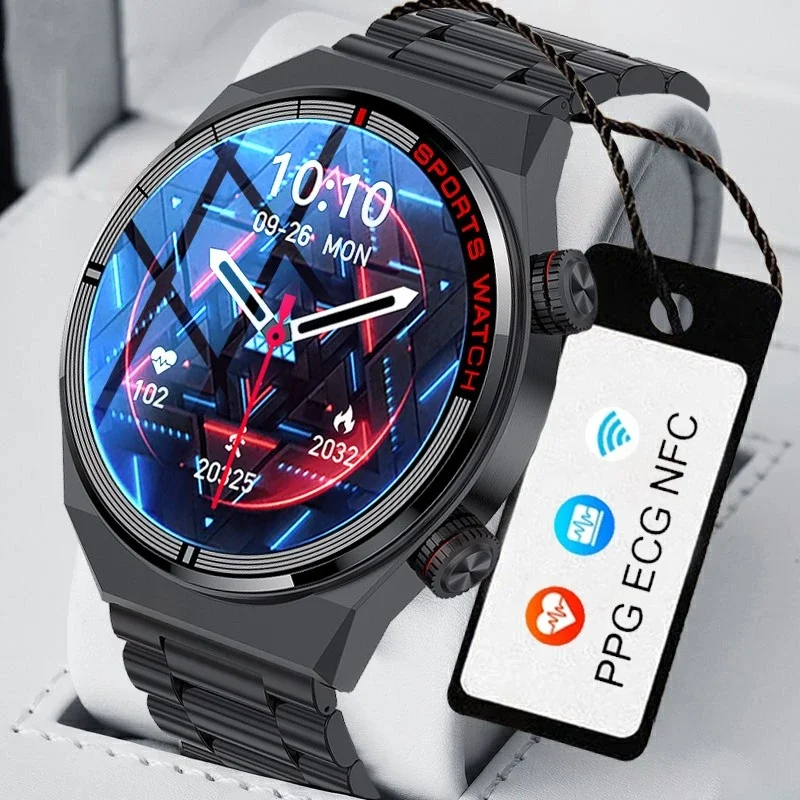 Per Galaxy Z Fold4 S22 S23 S21 Note 20 Oppo Smart Watch Men Carbon Black Ultra Army Outdoor Heart Rate Blood Oxygen Smartwatch