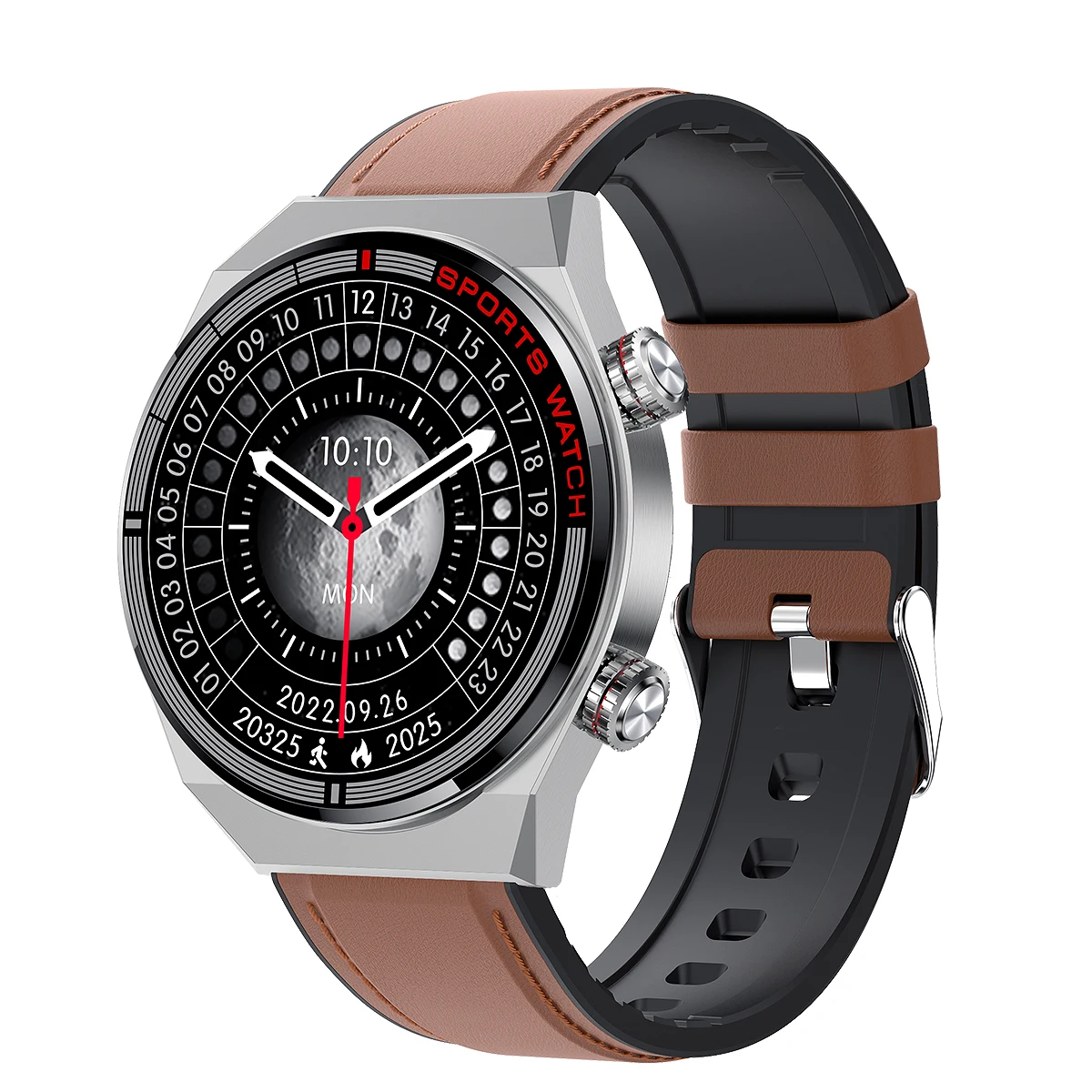 Per Galaxy Z Fold4 S22 S23 S21 Note 20 Smart Watch Men Carbon Black Ultra Army Outdoor Heart Rate Blood Oxygen Smartwatch