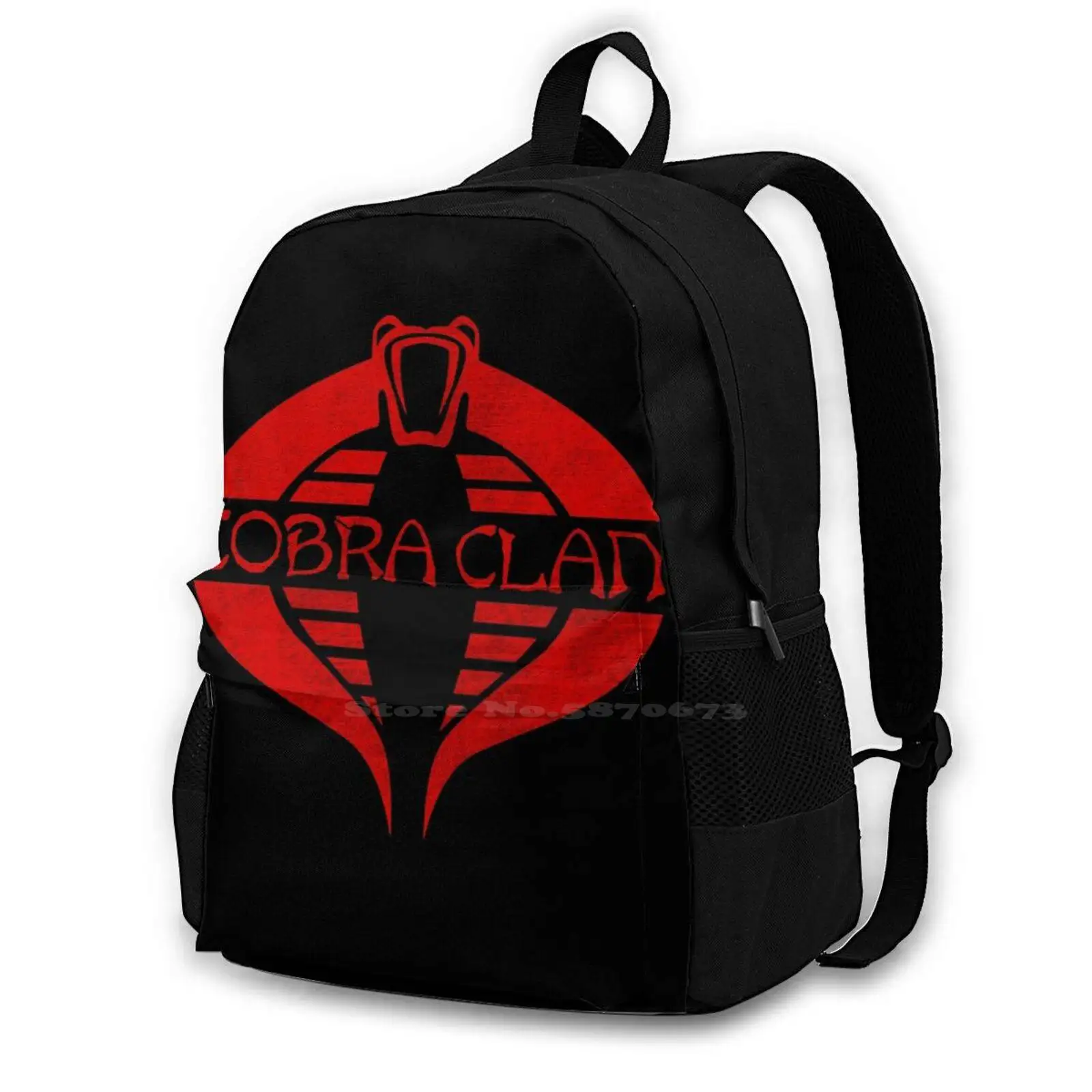 Clan Fashion Bags Zaino Per Laptop Da Viaggio G I Joe Command Clan Clan Music Rap