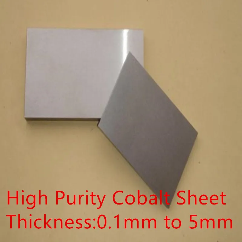 Lastra Di Cobalto Ad Alta Purezza, Piastra Di Cobalto, Disco Di Cobalto, Elemento Metallico Co, Scaglie Di Cobalto, Piastra Di Cobalto